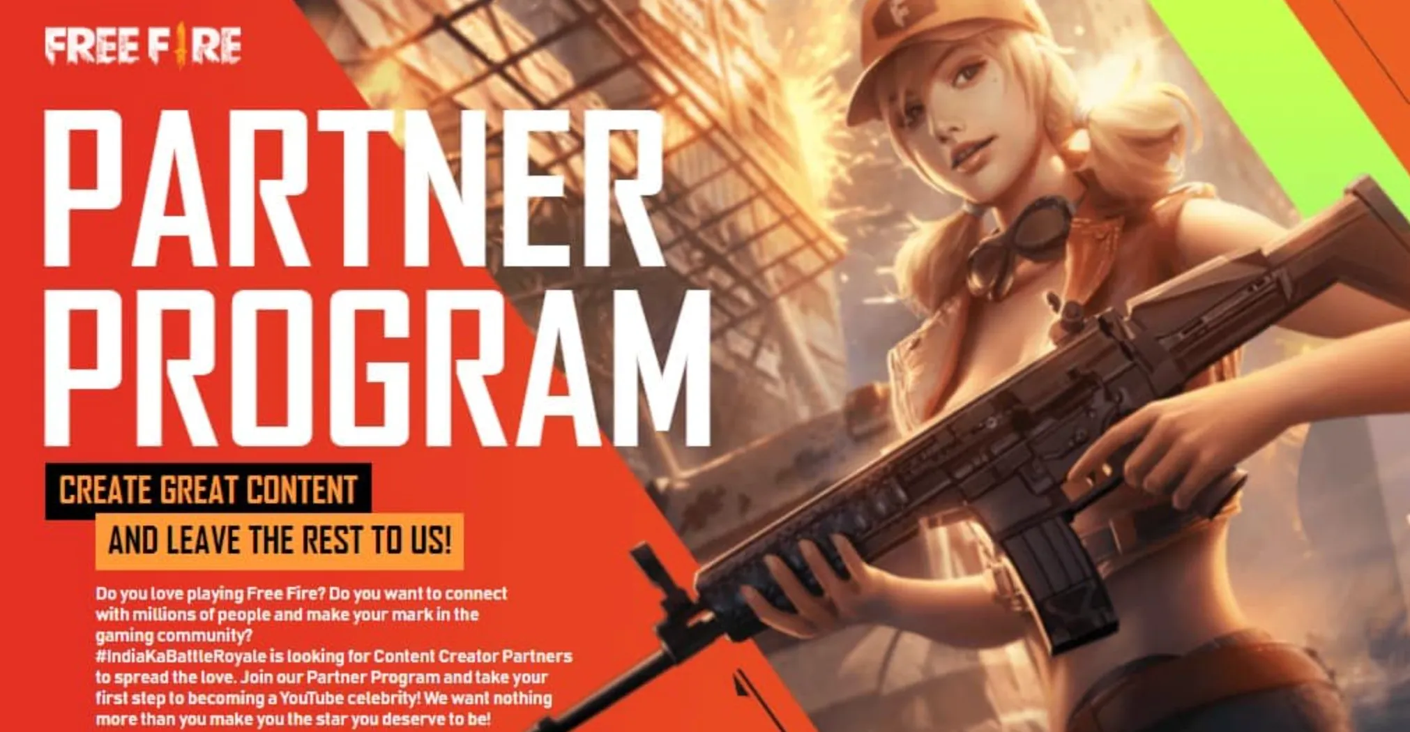 Free Fire Partner Program